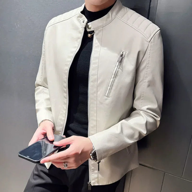 Adrian™ | Elegáns bőrdzseki